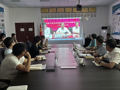 【河海水文】水發(fā)水控集團(tuán)黨委委員、紀(jì)委書記王高升到河海公司全面從嚴(yán)治黨、黨風(fēng)廉政建設(shè)專題調(diào)研 (1).jpg